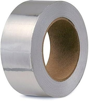 Truebond Aluminium Foil Tap 48mm X 20 Mtr Self Adhesive (Manual)(Silver)