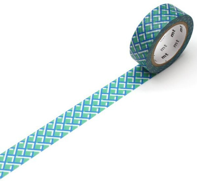 MT Washi Single Sided Mesh Green Masking Tape (Manual)(Mesh Green)