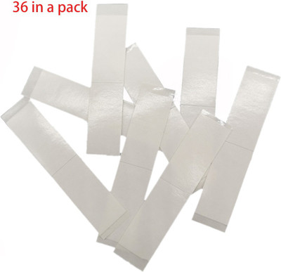 AirSoft Double Sided Transparent Double Sided Stickers Double Sided Skin Tape (Manual)(Set of 36, Transparent)