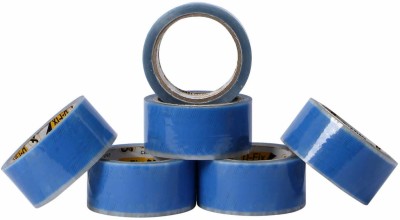 Dfix Single Side Tape Blue Tape (Manual)(Set of 24, Transparent)