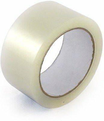 Palakshi Transparent Tape Self Adhesive Dispenser Cello Tape (Manual)(Set of 1, Transparent)