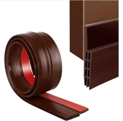 Quorisa Weather Stripping Door Seal Strip Medium Dispenser Dispenser tape (Manual)(Set of 1, broun)