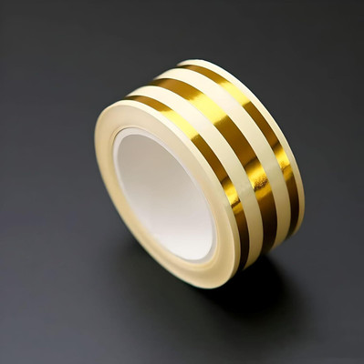 primetreads Single Sided Handheld Dispenser Cello Tape (Manual)(golden)
