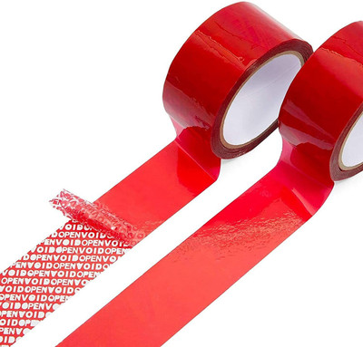 Bapna Void Tape Single Sided Security (Manual)(Set of 1, Red)