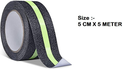 SKYBUCKET Single Side Hand Held Cello Tapes (Manual)(Set of 1, Green/Black)