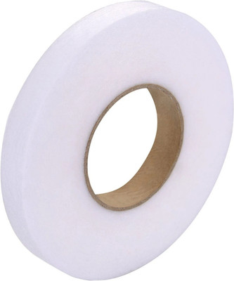 We-fix Rivil Civil Fabric Fusing Tape Double Sided Adhesive Hem Tape Iron on Tape Wide x 100 Yard Long Sewing (Manual)(Set of 1, White)