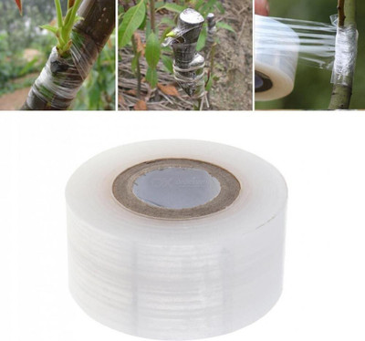 SIDDHI single wrapping non adhesive film 3 inch plastic tape (Manual)(Set of 1, White)