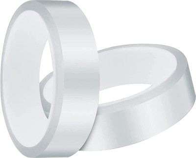 ALLEXTREME Single Sided Self adhesive Dispenser Dispenser Adhesive Tape (Manual)(Set of 2, Transparent)