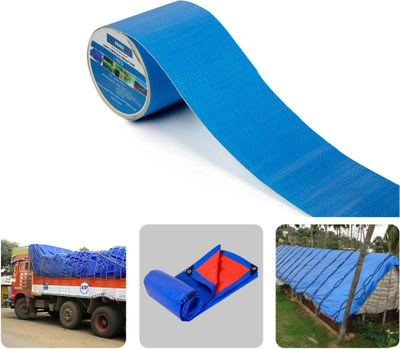 KEDER HDPE Tape HANDHELD Dispenser Tarpaulin Repair Tape (Manual)(Set of 1, Blue)