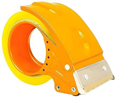Betlex Manual Manual Tape Dispenser (Manual)(Set of 1, Yellow)