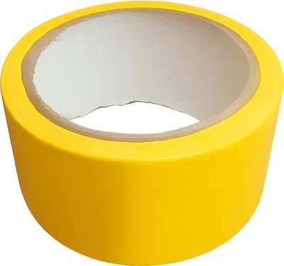 JPPL Yellow Floor Marking Tape Dispenser 2 Inch Vinyl Adhesive Floor Marking Tape for Hospitals, Industries & Warehouses (Manual)(Set of 1, Yellow)