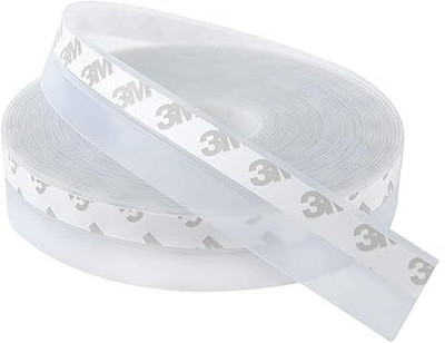 BOLT Door Window Gap Sealing Silicon Handheld Dispenser Tape Door Seal Strips TAPE (Manual)(White)