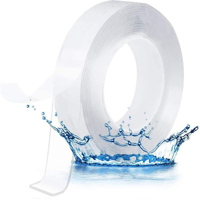 Metrite INDIA Double Sided Medium TAPE (Manual)(TRANSPARENT)
