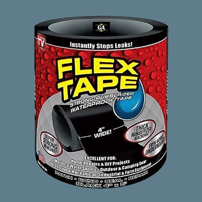 juggaris Waterproof Tape Medium Dispenser Water Tank Sink Sealant for Gaps (Manual)(Set of 1, Black)