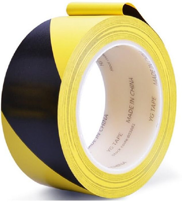 Clefairy Polyvinyl Chloride 2 inch Safety Tape (Automatic)(Yellow, Black)