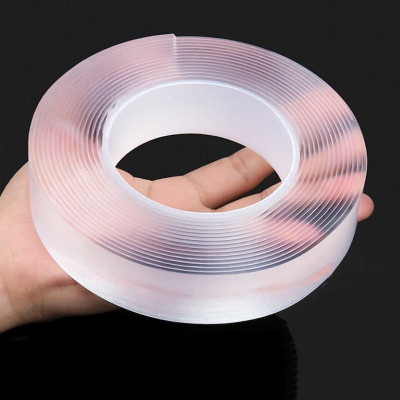Mid Light Double Sided Tape Handheld Double Sided Tape (Manual)(Set of 1, White)