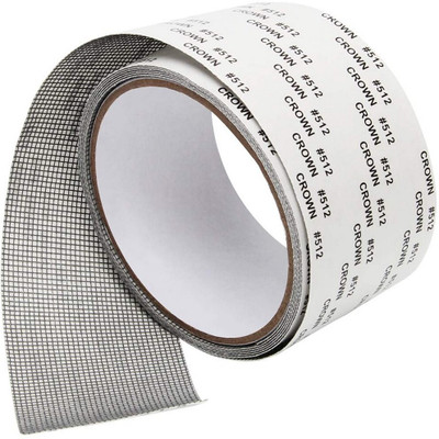 RBGIIT Anti-Mosquito 3 Layer Tape Strong Adhesive Window Screen Repair Kit Tape (Manual)(Set of 1, Grey)