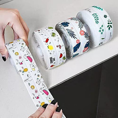 TINSUHG Printed Tape medium Printed Kitchen Tape (Manual)(Set of 1, Multicolor)