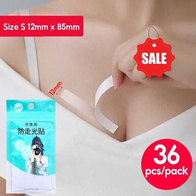 Buyer Choice Premium Quality Double sided skin & clothing Fashion Beauty Tape,Strong Adhesive Fabric and Skin Friendly,Gentle to stick on Skin & clothes Both For Men & Women Fabric friendly Clothing Stickers, Strong and Clear Tape for All Skin Tones (Manual)(Set of 36, Waterproof & Sweat Proof,Fashi