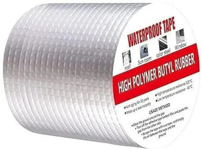 MSNB Waterproof Aluminium Foil Tape Waterproof Aluminium Foil Tape Waterproof Aluminium Foil Tape (Manual)(Set of 1, Silver)