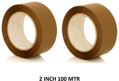 Toss SINGLE SIDED HANDHELD CELLO TAPES (Manual)(Set of 2, Brown)