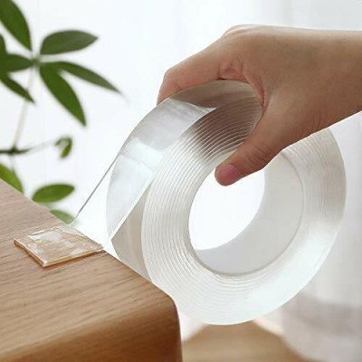 MILLOR Double sided Tape 1mm Adhesive (Manual)(Set of 1, White)