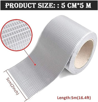 DN BROTHERS Waterproof Handheld Leakage Repair Tape (Manual)(Set of 1, Silver)