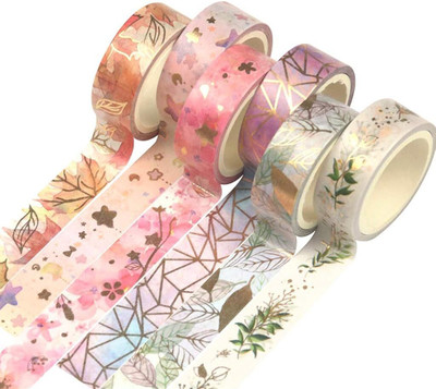 HASTHIP Single Sided Handheld Cello Tapes (Manual)(Set of 6, Multicolor)
