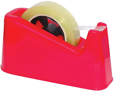 Burhani Single Sided Handheld Tape Dispenser (Manual)(Set of 1, Multicolor)