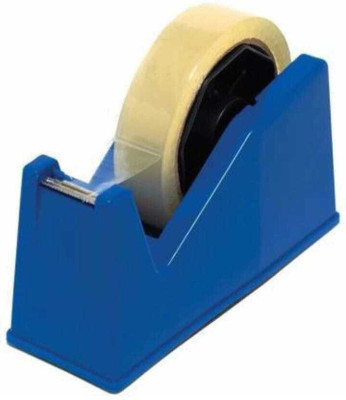 PRABHU Single Sided Handheld Tape Dispenser (Manual)(Set of 1, Blue)