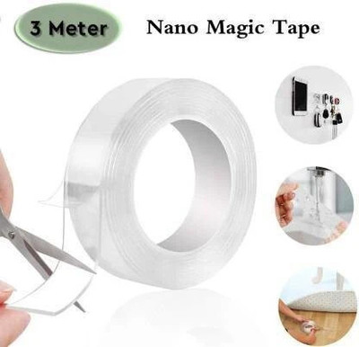 GAJERAIMPEX Double Sided Manual cello tape (Manual)(Set of 1, transparent)