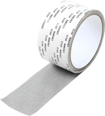 HM EVOTEK Anti-Mosquito 3 Layer Tape Strong Adhesive Window Screen Repair Kit Tape (Manual)(Set of 1, Grey)