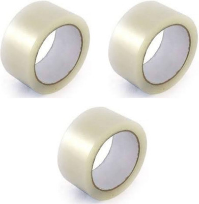 maz 2 INCH 50 METERS MEDIUM PACKING TAPE (Manual)(TRANSPARENT)