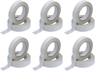 R K SALES Self Adhesive Handheld Double Sided (Manual)(Set of 12, White)