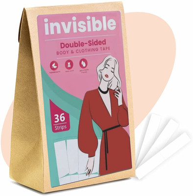 ZORIADA Regular Manual Double Sided Skin Tape (Manual)(Set of 36, White)