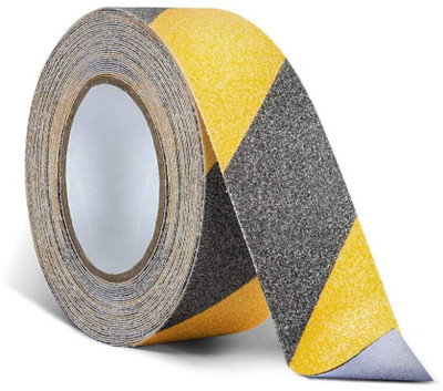 Shivay Creation Single side Medium Cello Tape (Manual)(Set of 1, Black, Yellow)