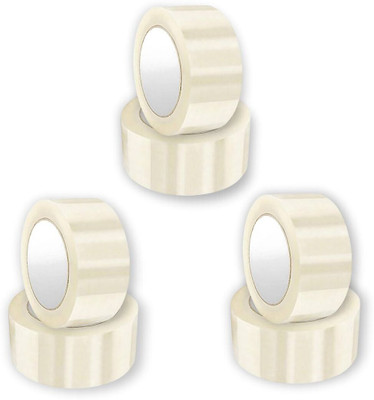 BTfash Transparent Tape Manual Tape Dispenser Tape (Manual)(White)