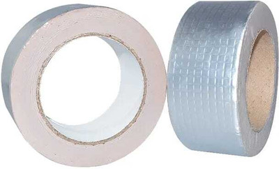 Gentle e kart Single Side Handheld Aluminum Tape (Manual)(Silver)