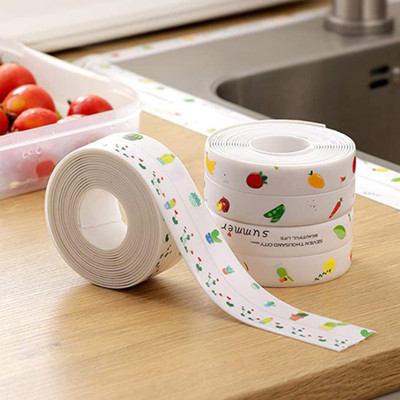 kridha Single Sided Manual Dispenser Waterproof Sink Sealing Tape (Manual)(Set of 1, Multicolor)