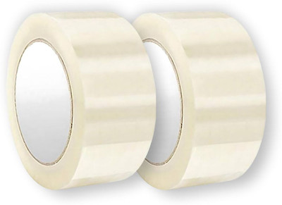 BTfash Transparent Tape Manual Tape Dispenser Tape (Manual)(White)