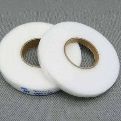 Ayansh E-Store Fabric Fusing Tape Adhesive Hem Tape Fusing Cotton Soft Touch Canvas Roll (Set of 1)(White, Rivil Civil Tape for Clothes Tailoring, Length-100Yard/91.4m ,16mm)