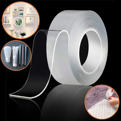 M.R.Fashion Double Sided Manual Cello Tape (Manual)(White)