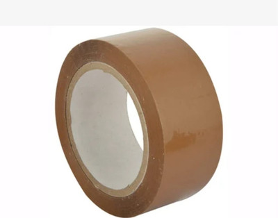 wonderpack Single sided No Adhesive tape (Manual)(Set of 1, Brown)