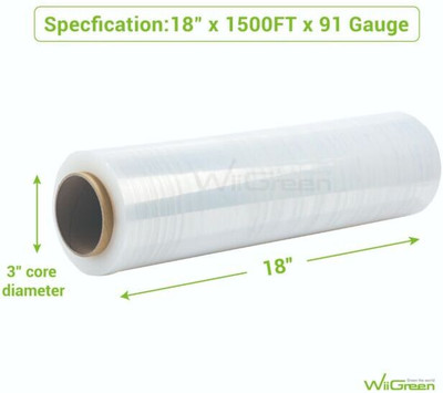 SAMPIN Stretch Film Small Wrapping Roll 450 mm / 18 inch/ Pack of 1 Grafting Tape | Luggage Packing Wrapping Film | Packing Roll | transparent | Shrink Wrap (Manual)(Set of 1, Bright White) SAMPIN Stretch Film Small Wrapping Roll 450 mm / 18 inch/ Pack of 1 Grafting Tape | Luggage Packing Wrapping Film | Packing Roll | transparent | Shrink Wrap (Manual)(Set of 1, Bright White)