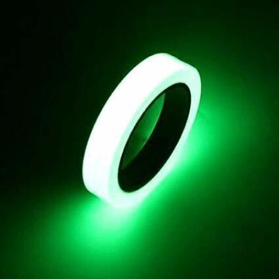 Glowshiner Glow in The Dark Safety Green Tape 02” X 20 Meters Radium Tape (Manual)(Set of 1, Green)