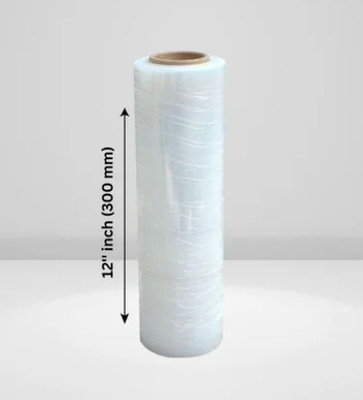 SAMPIN Goenka Stretching Film Small Wrapping Roll 300 mm / 12 inch | Grafting Tape | Luggage Packing Wrapping Film | Packing Roll | transparent | Shrink Wrap (Manual)(Set of 1, Bright White) SAMPIN Goenka Stretching Film Small Wrapping Roll 300 mm / 12 inch | Grafting Tape | Luggage Packing Wrapping Film | Packing Roll | transparent | Shrink Wrap (Manual)(Set of 1, Bright White)