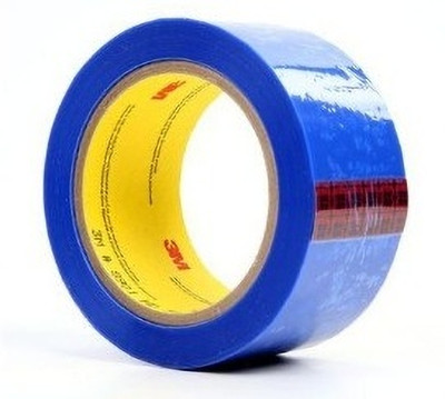 voiss Flip kRT e comm printed 75 m/48 mm Goenka packagings branded packaging tape (Manual)(Set of 18, Blue, transaprent)