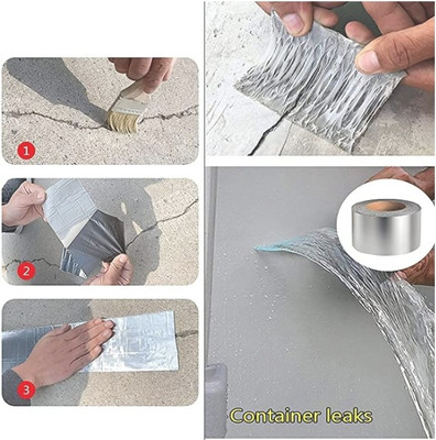 MAITRI ENTERPRISE Waterproof Handheld Leakage Repair Tape (Manual)(Set of 1, Silver)