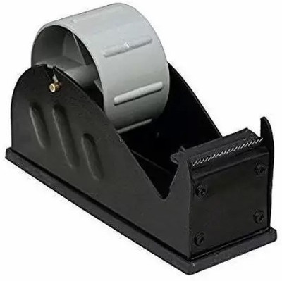 Orelius Fire Single Sided Desktop Tape Dispenser (Manual)(Black)