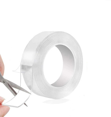 GAJERAIMPEX Double sided Type Manual cello tape (Manual)(Set of 1, Transparent)